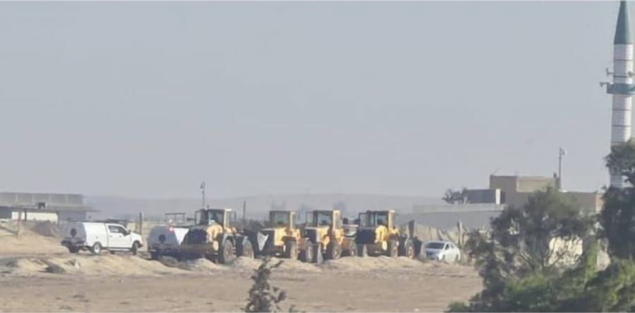 جبهة النقب تدين تجريف الطريق المؤدي إلى منطقة نقع السبع وتطالب بوقف أعمال التجريف وإعادة فتحه فورًا